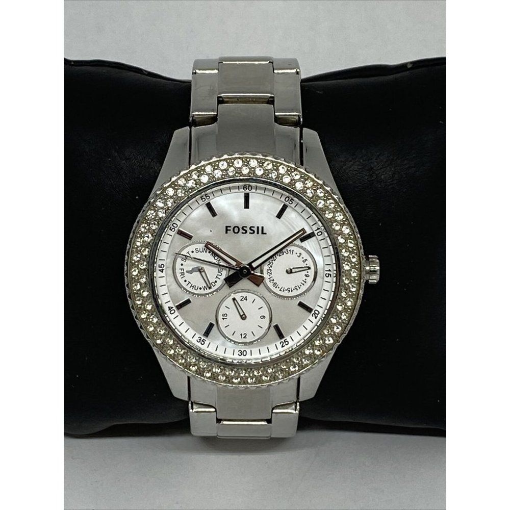 Fossil Stella ES2860 Women Silver Stainless Steel